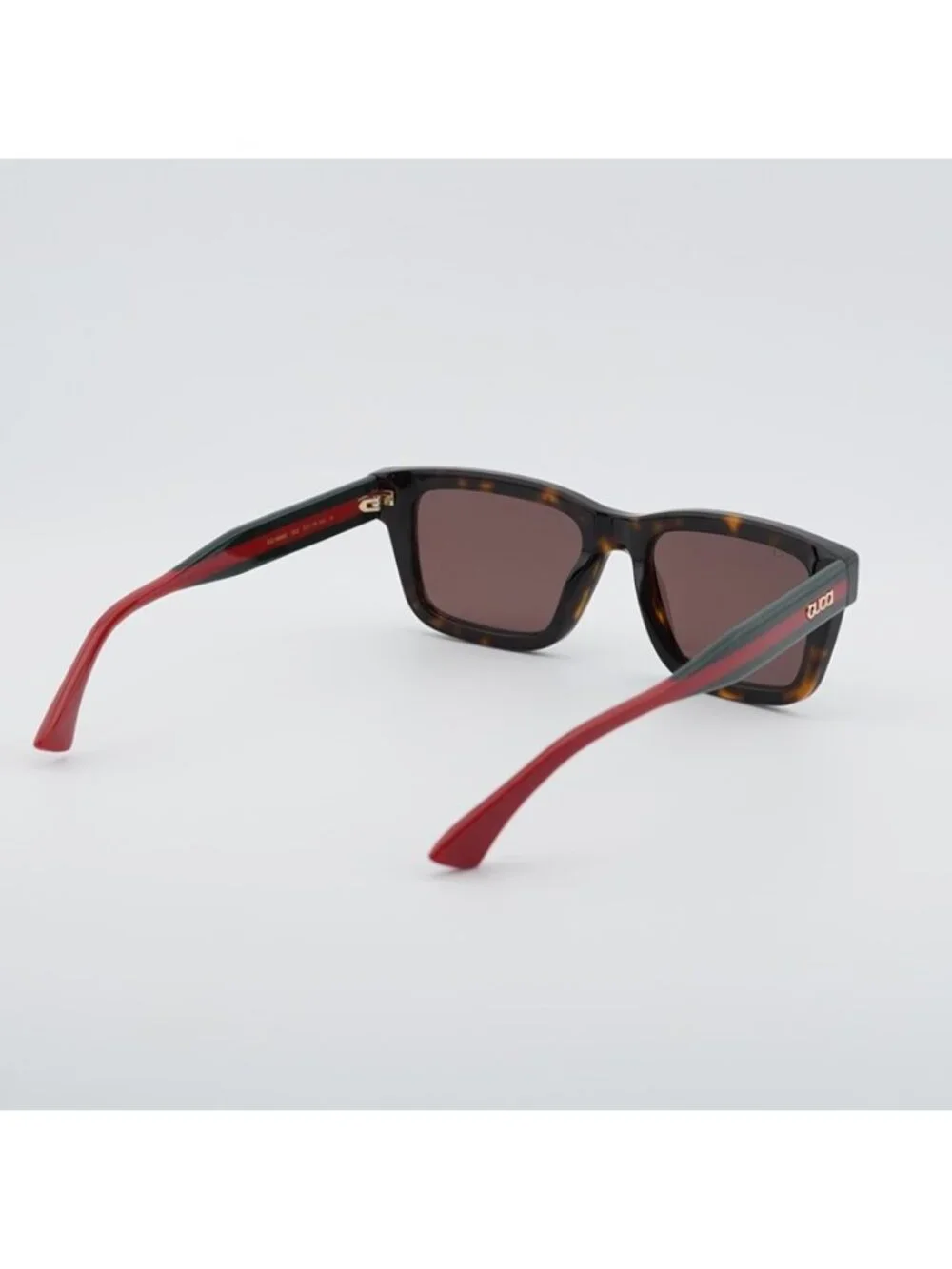 Gucci GG1869S 002 Sunglasses Havana Square Frame, Brown Lenses